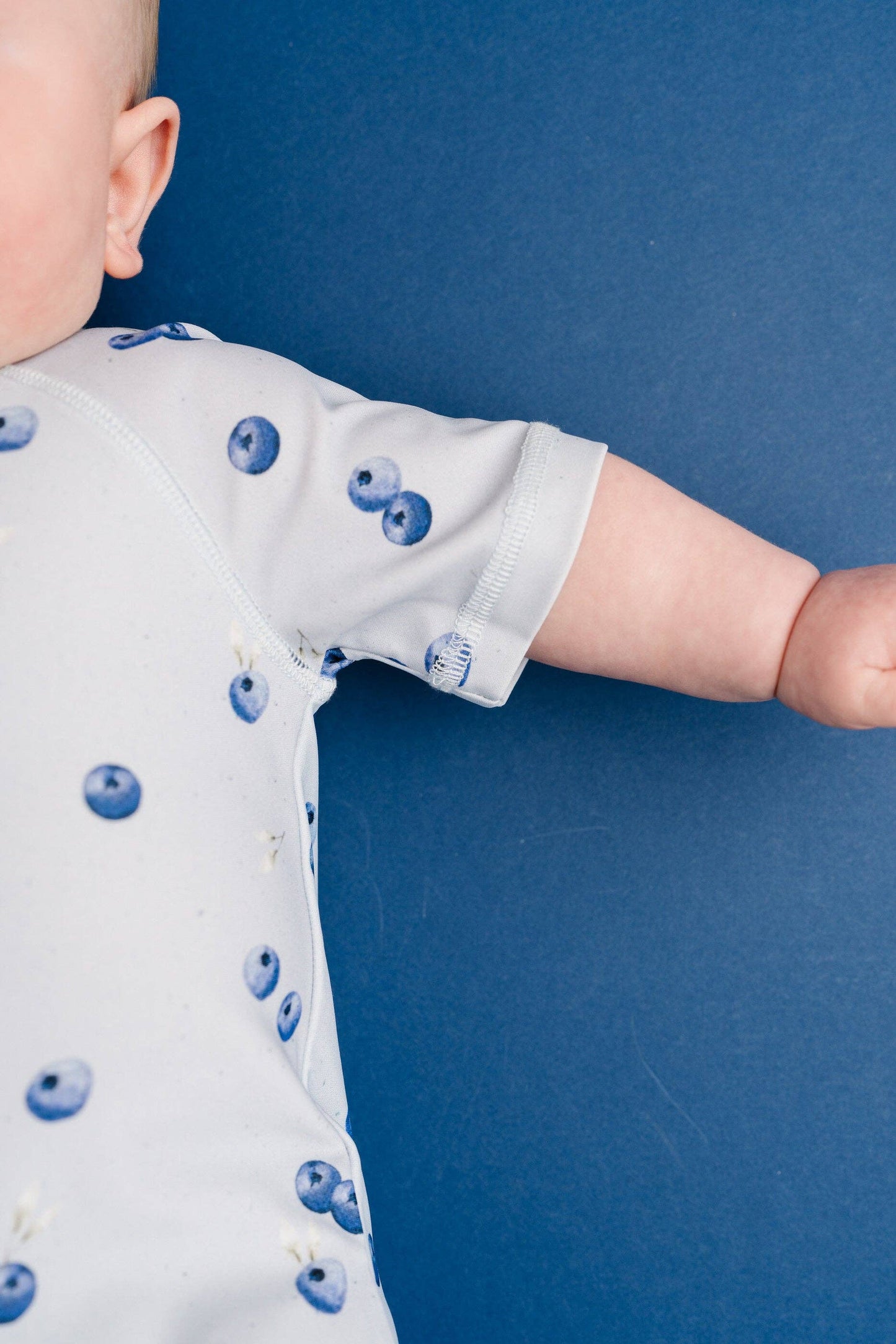 Blueberry Swim Romper