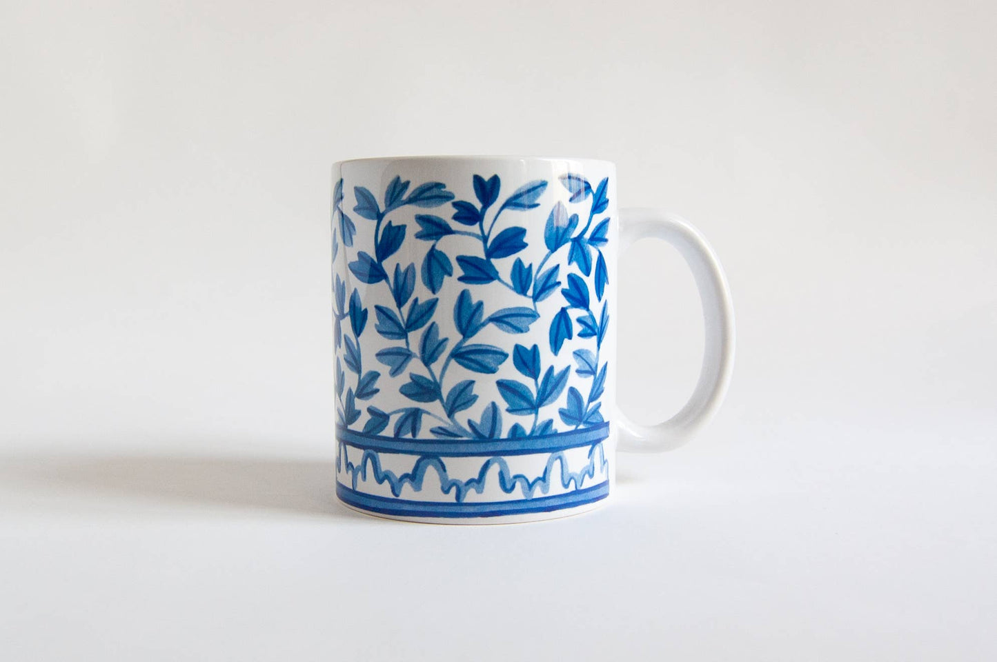 Blue and White Cup Set