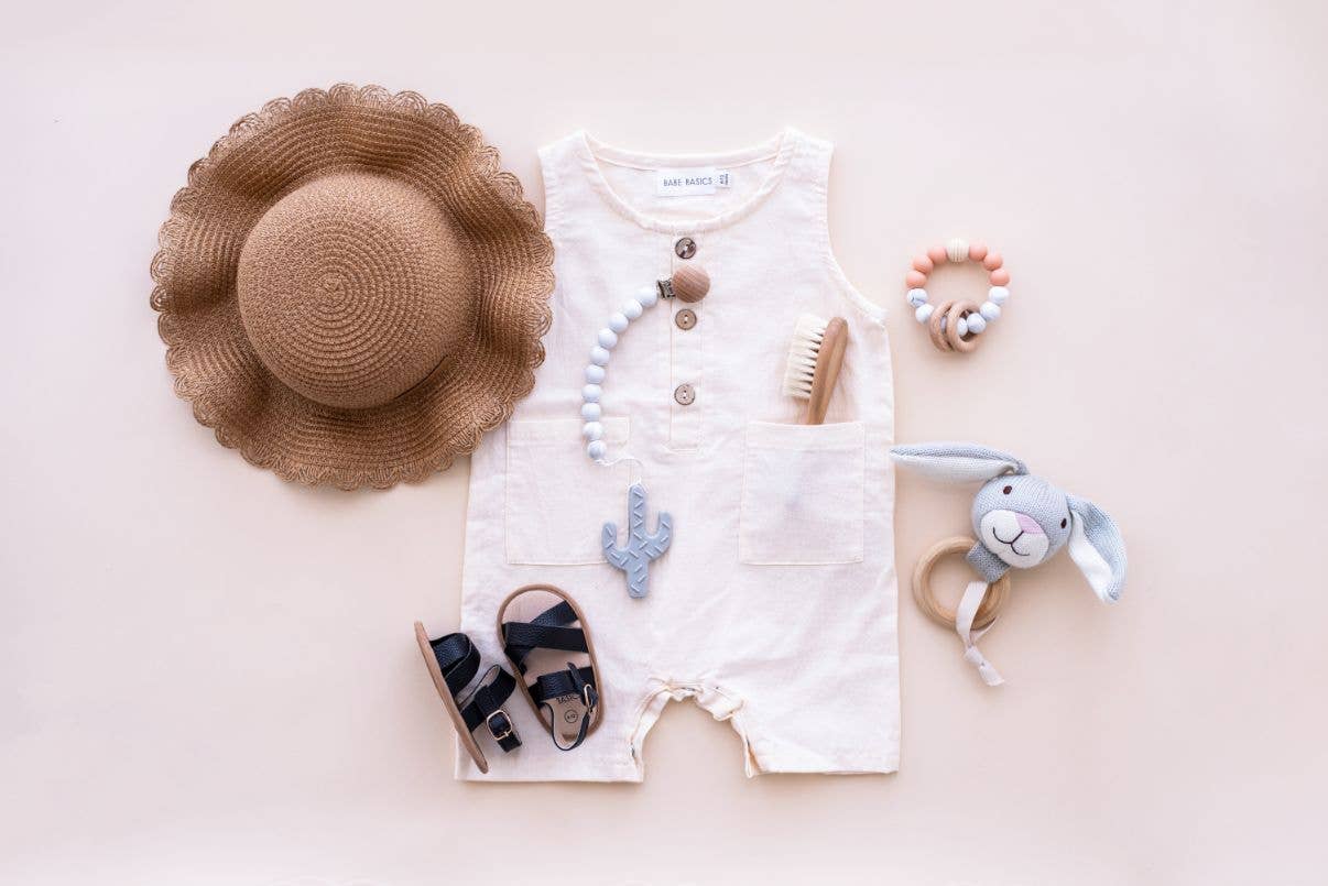 Straw Hat // Sun Hat // Baby Sun Hat // Beach Hat