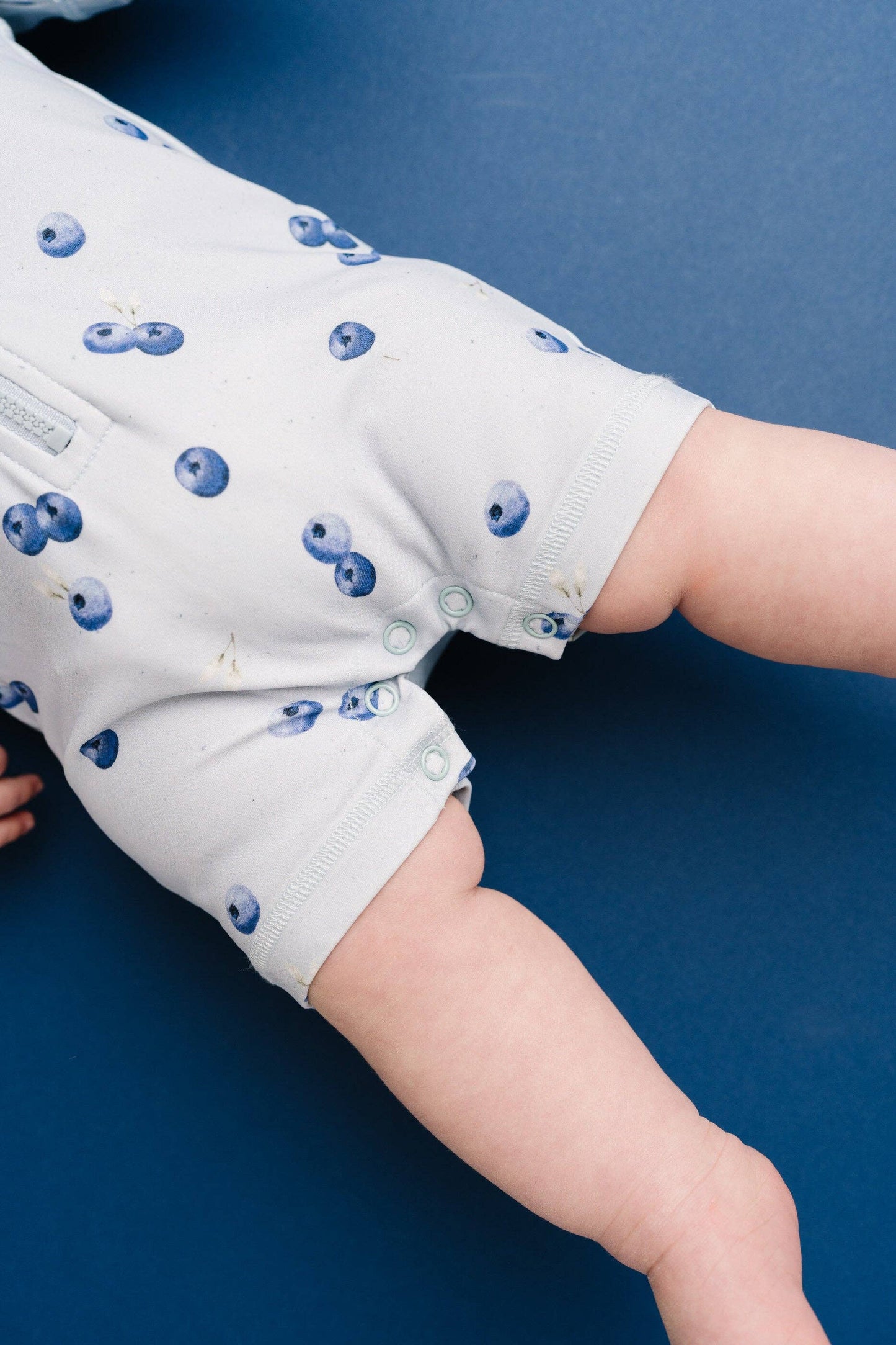 Blueberry Swim Romper