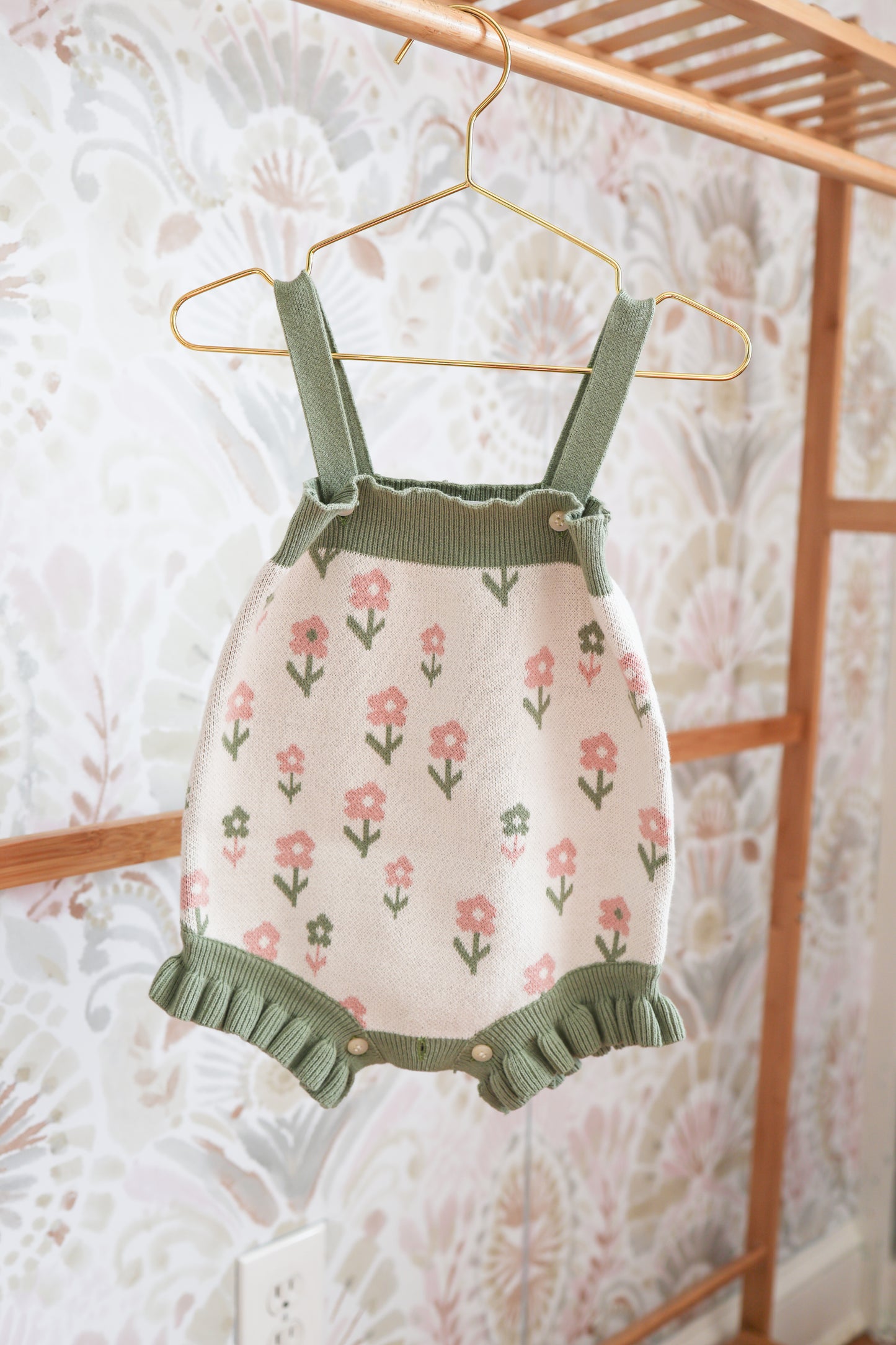 Daisy Knit Romper
