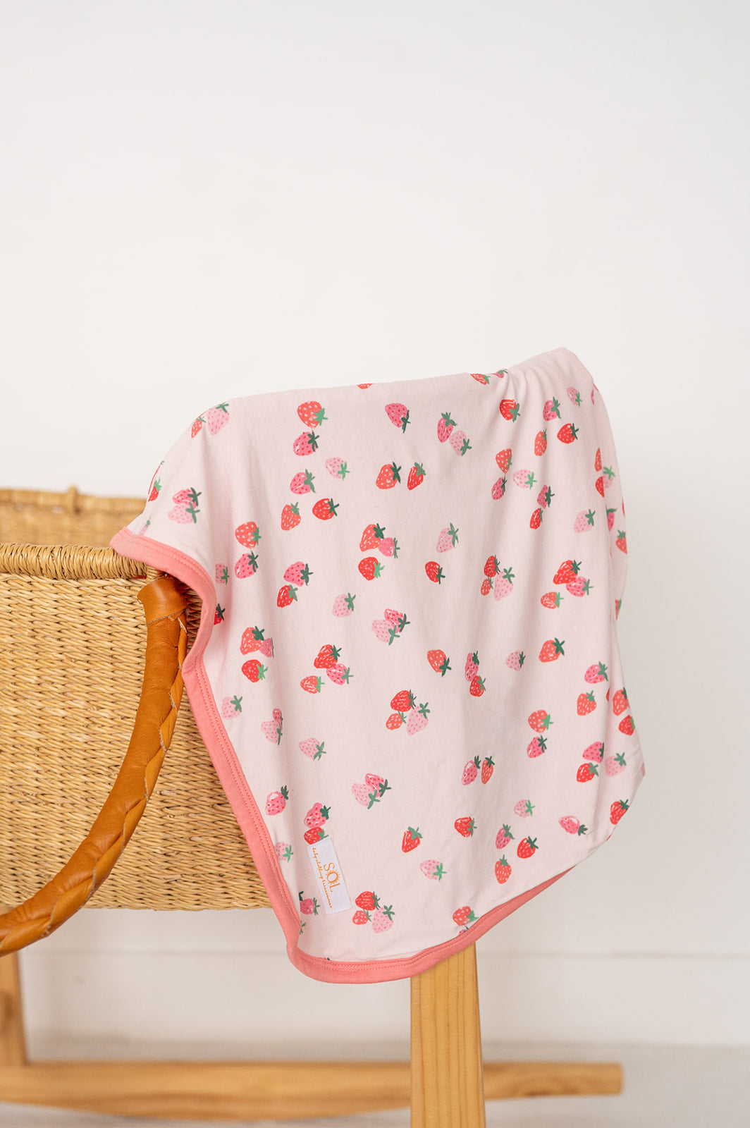 Strawberry Bamboo Blanket