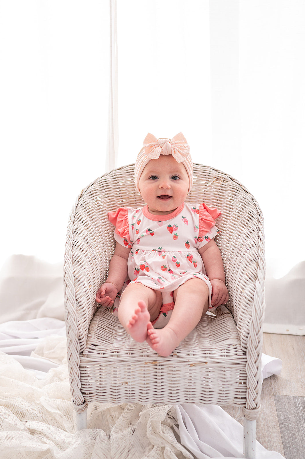 Strawberry Bamboo Dress