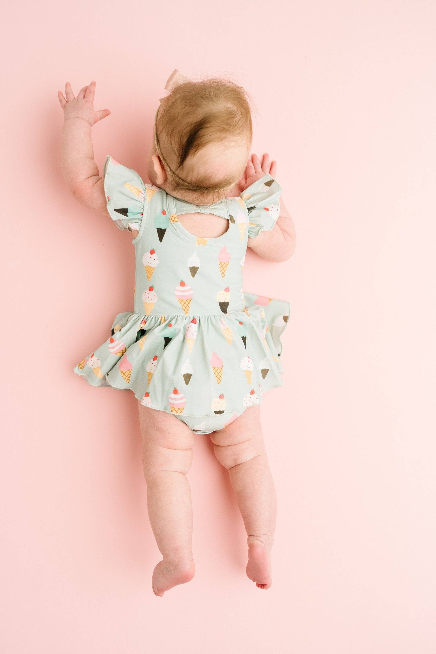 Ice Cream Swim Dress