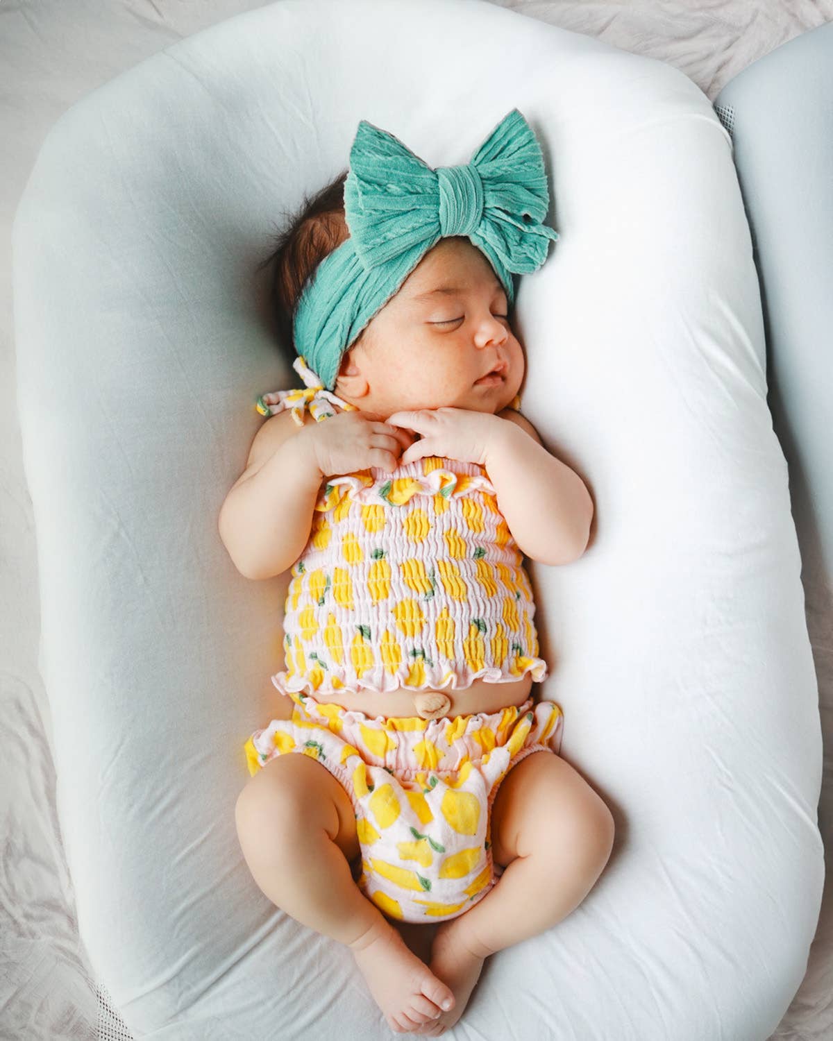 Lemon Ruffle Top & Bloomer