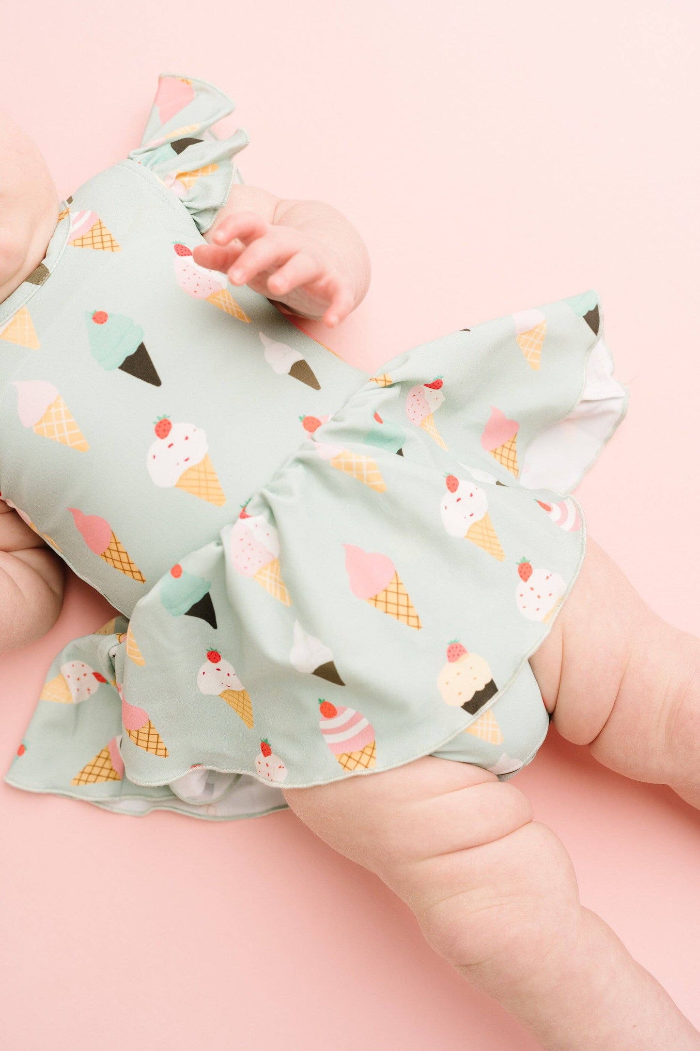 Ice Cream Swim Dress