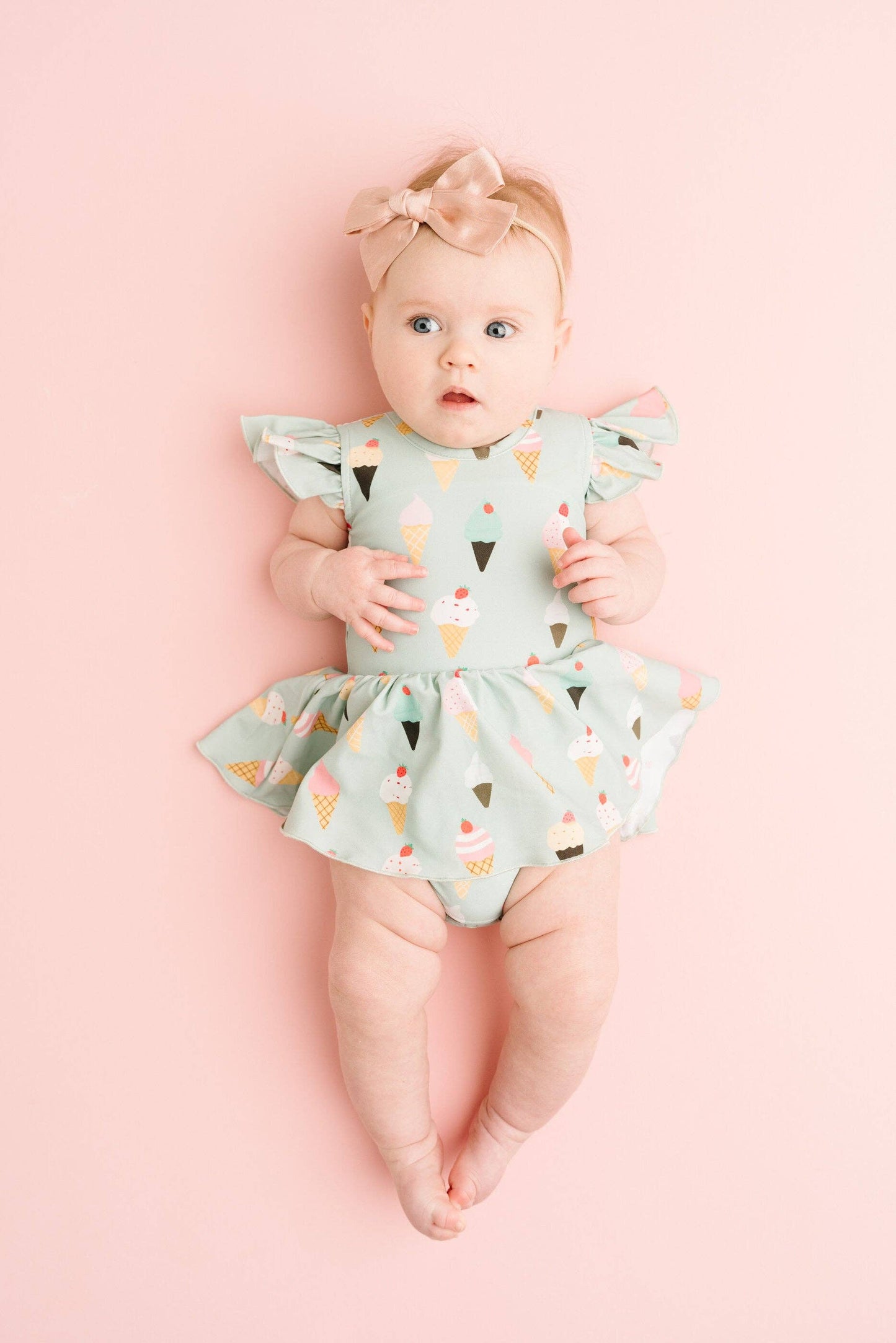 Ice Cream Swim Dress