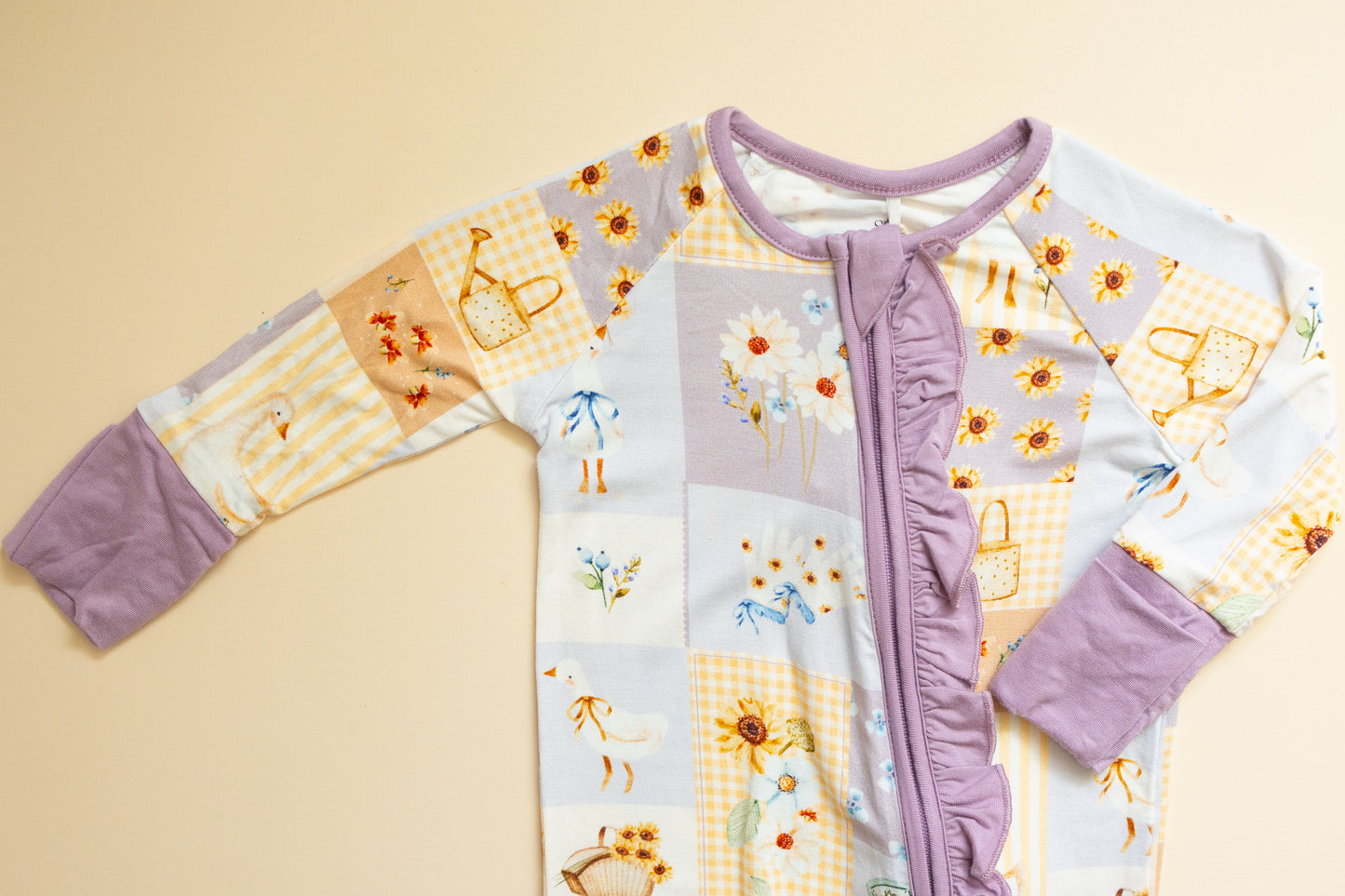 Garden Goose Bamboo Romper