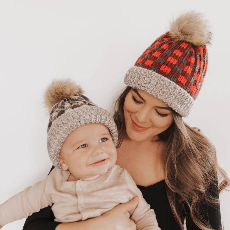 Red Buffalo Beanie