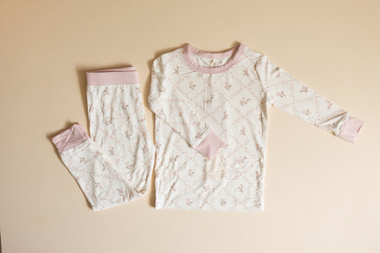 Vintage Rose Bamboo Two Piece