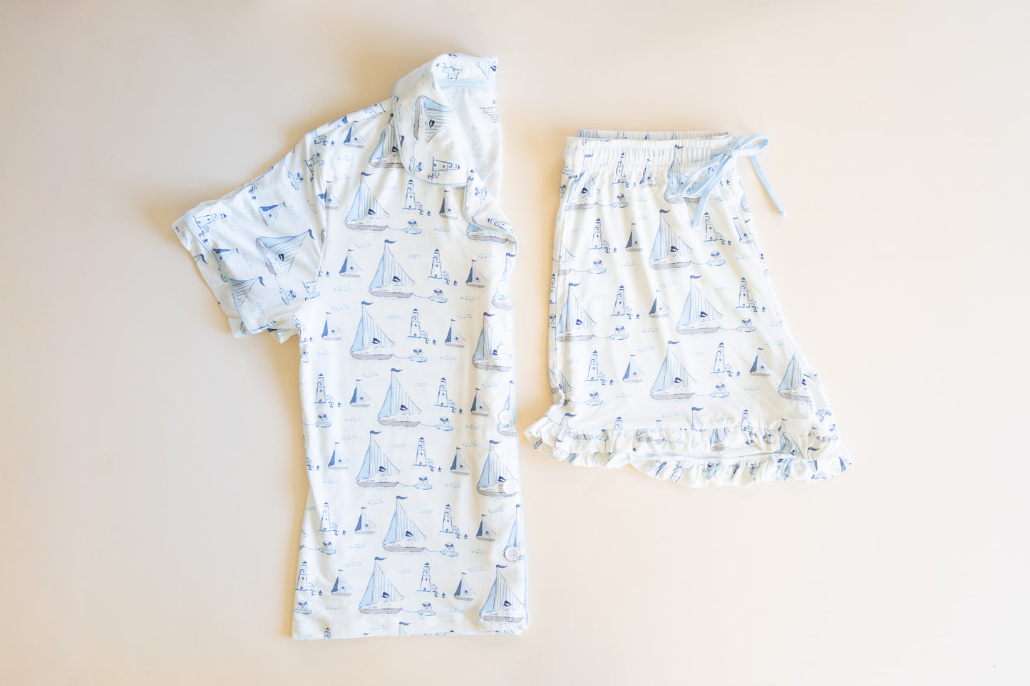Pups Ahoy! Women’s Short Set