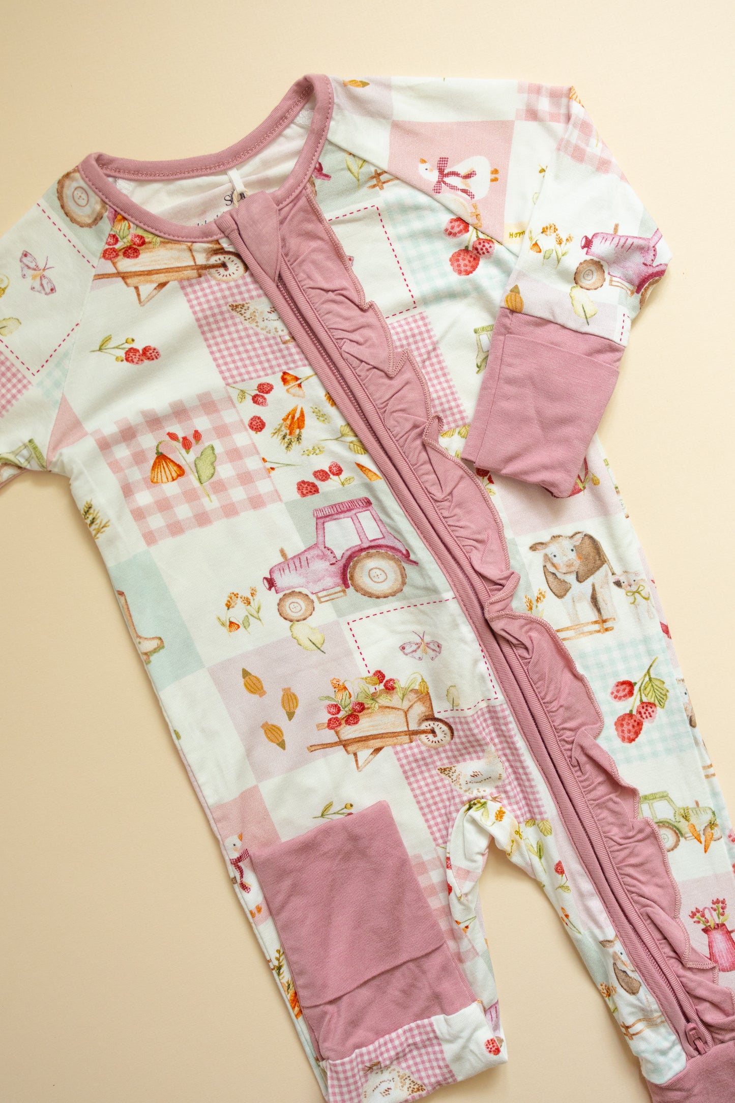 Berry Farm Bamboo Romper