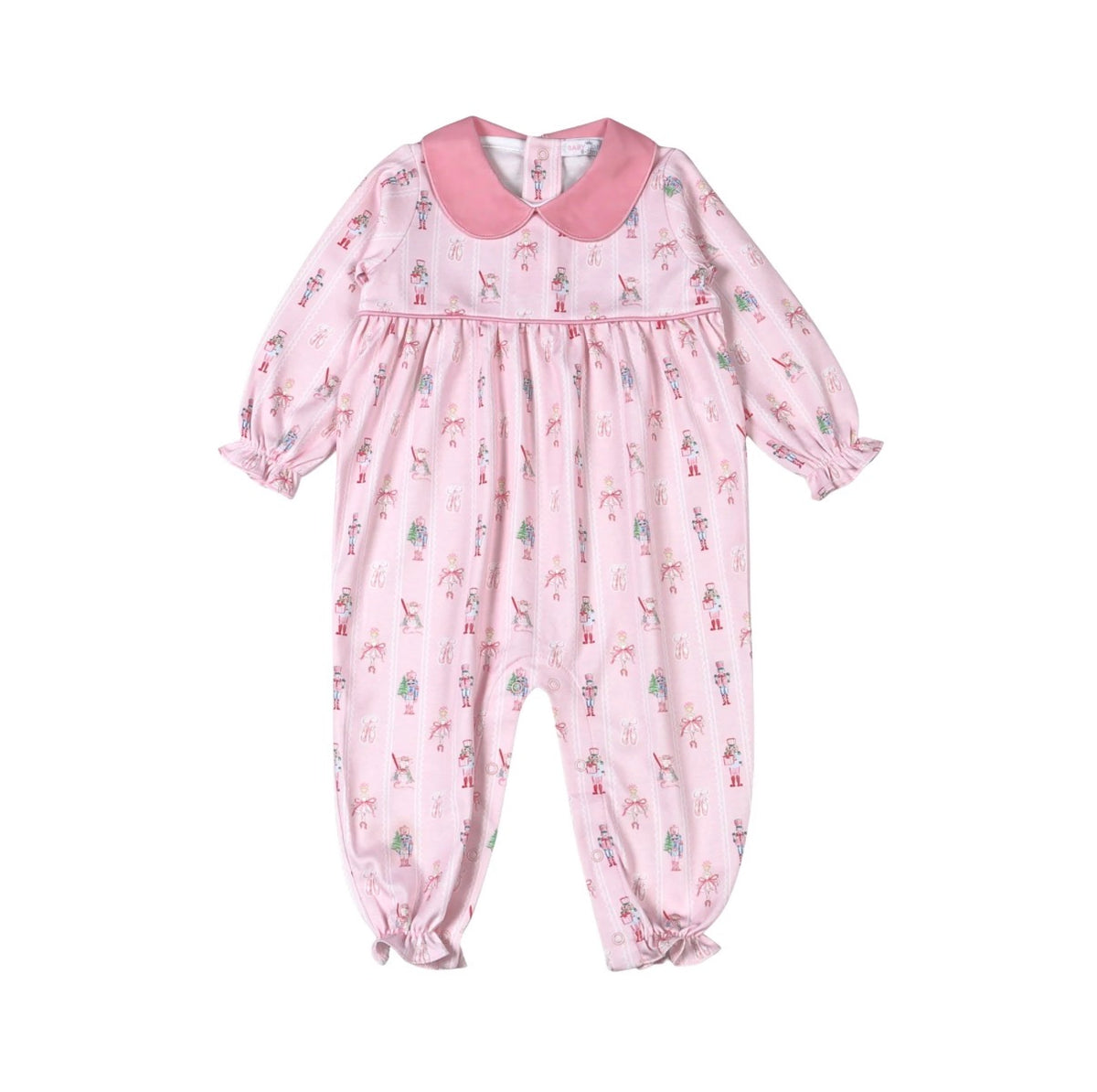 Nutcracker Scalop Collar Romper