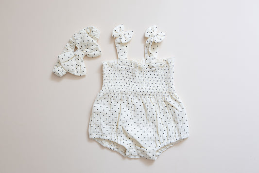 Polka Dot Muslin Bubble