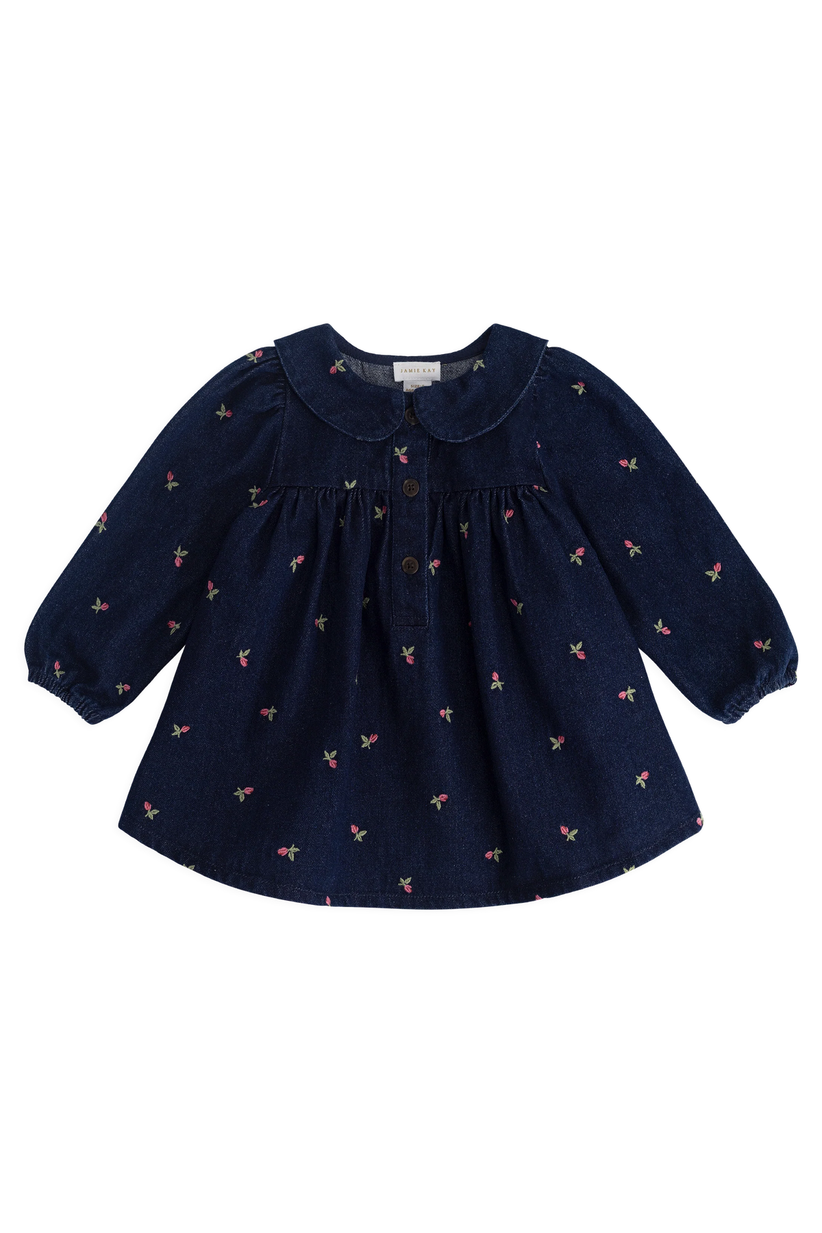 Rosebud Denim Dress