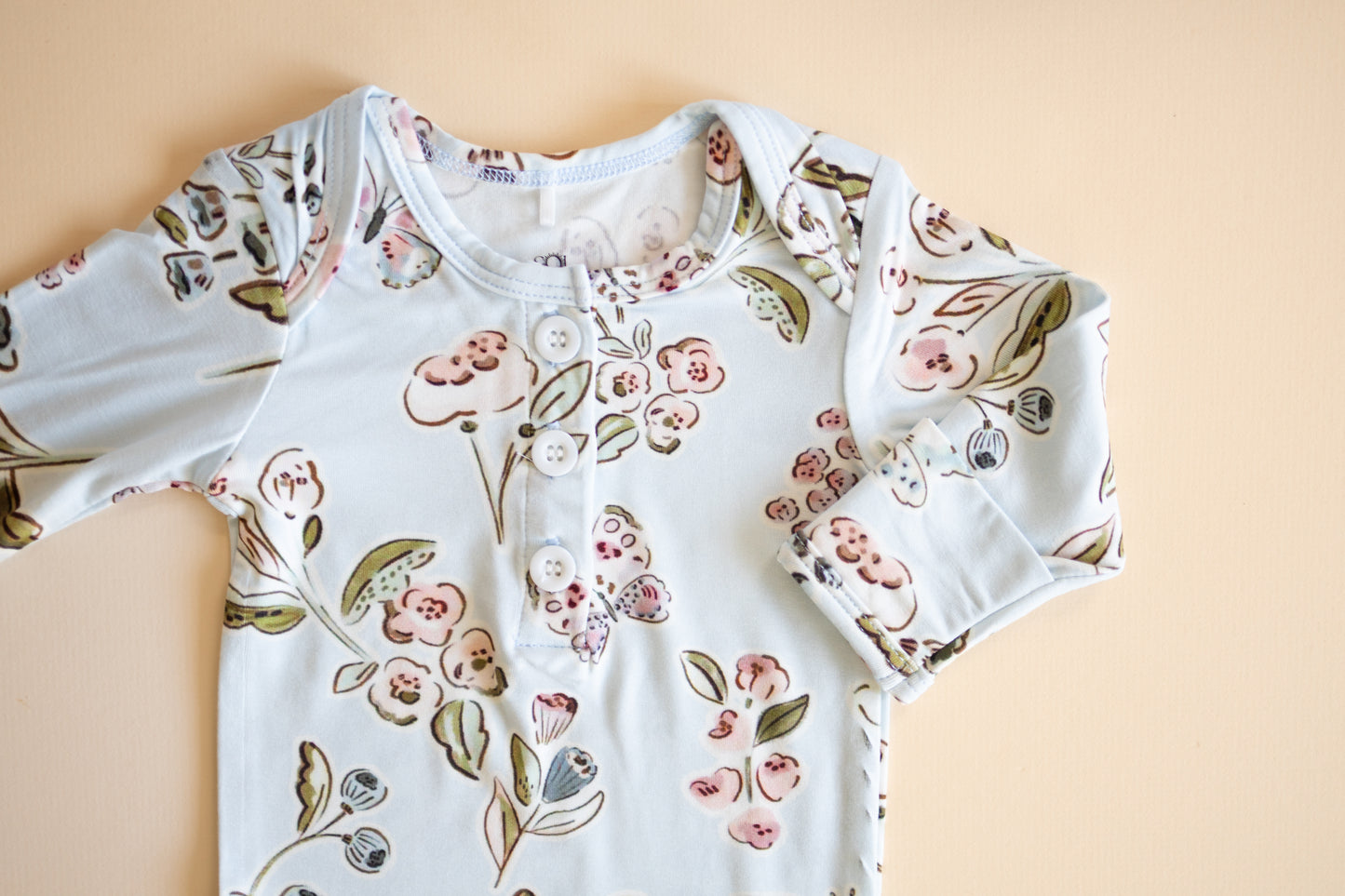 Butterfly Garden Newborn Gown