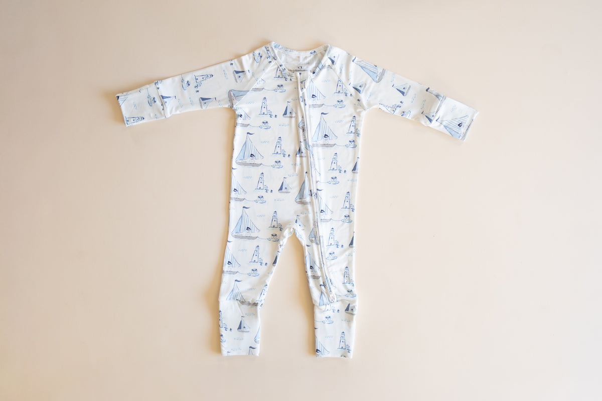 Pups Ahoy! Bamboo Romper