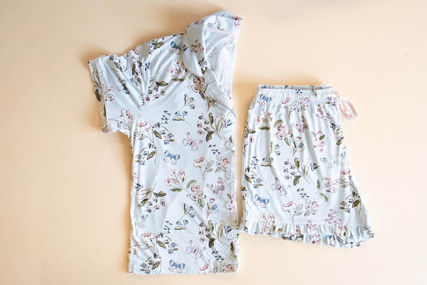 Butterfly Garden Women’s Short Set