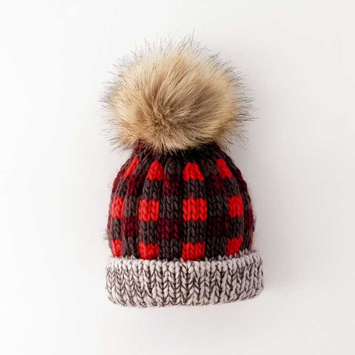 Red Buffalo Beanie