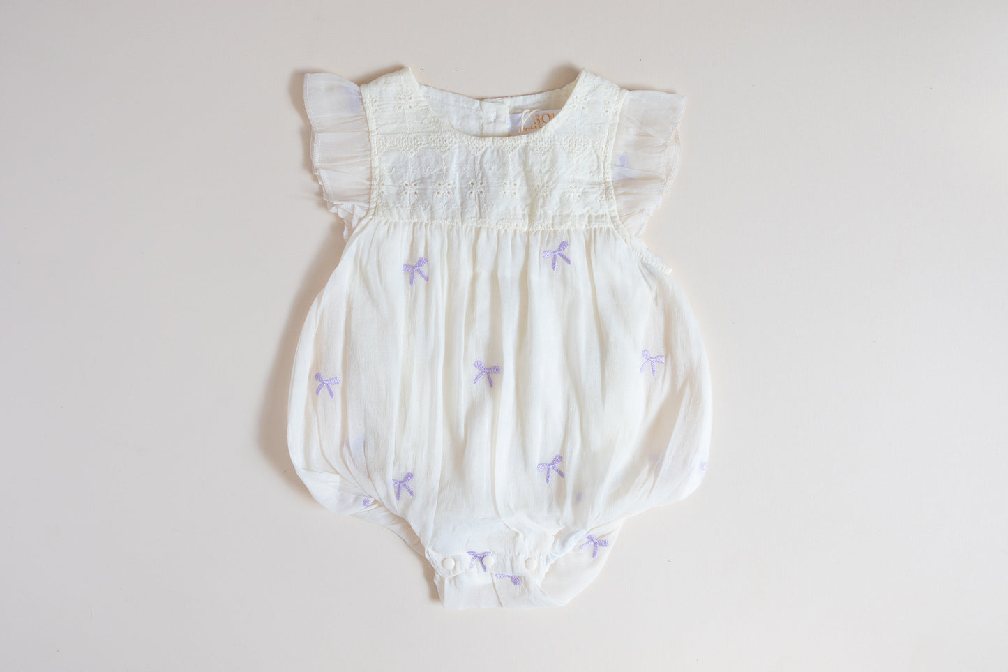 Lilac Bow Bubble