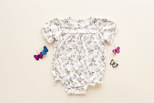 Butterfly Garden Ruffle Bubble