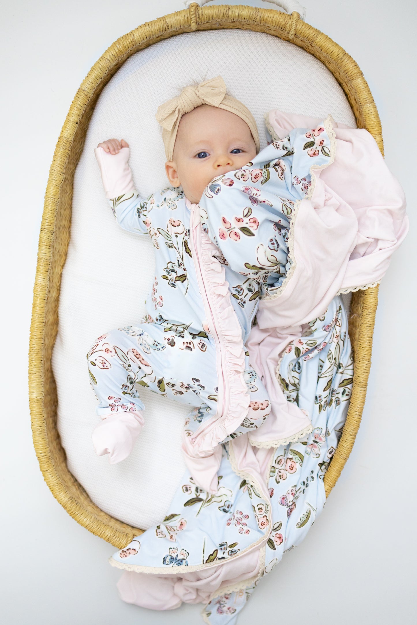 Butterfly Garden Zipper Romper