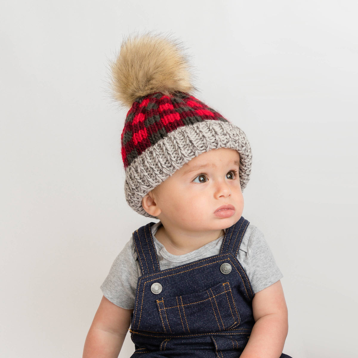 Red Buffalo Beanie