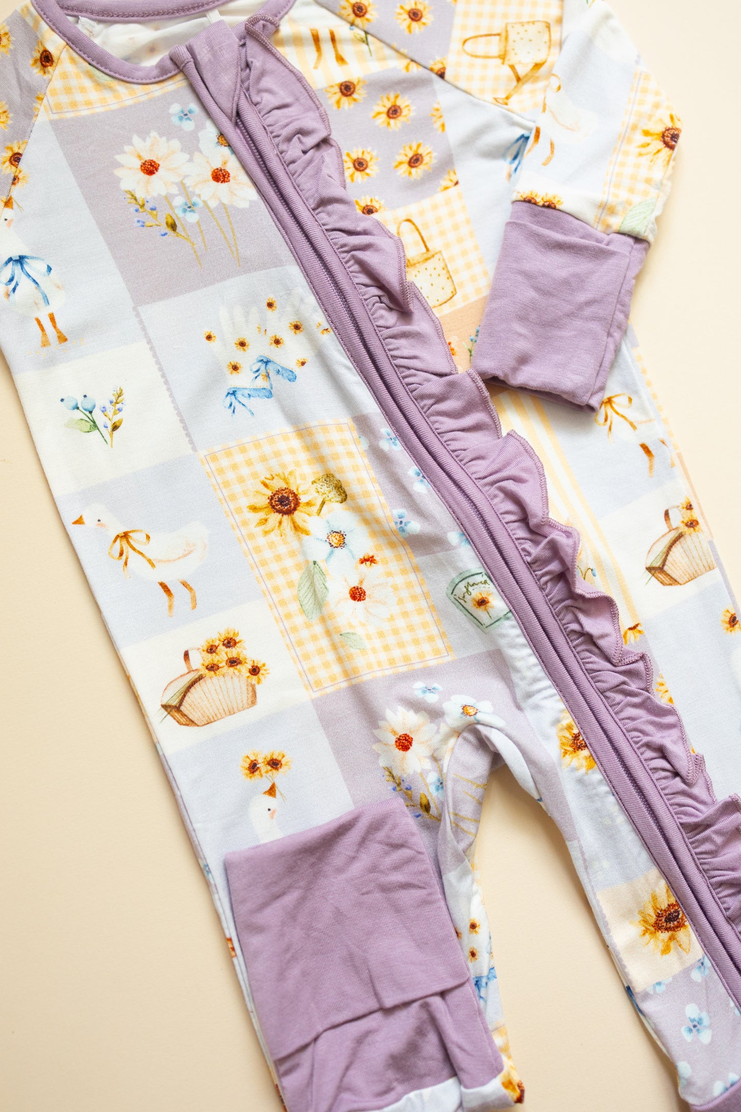 Garden Goose Bamboo Romper