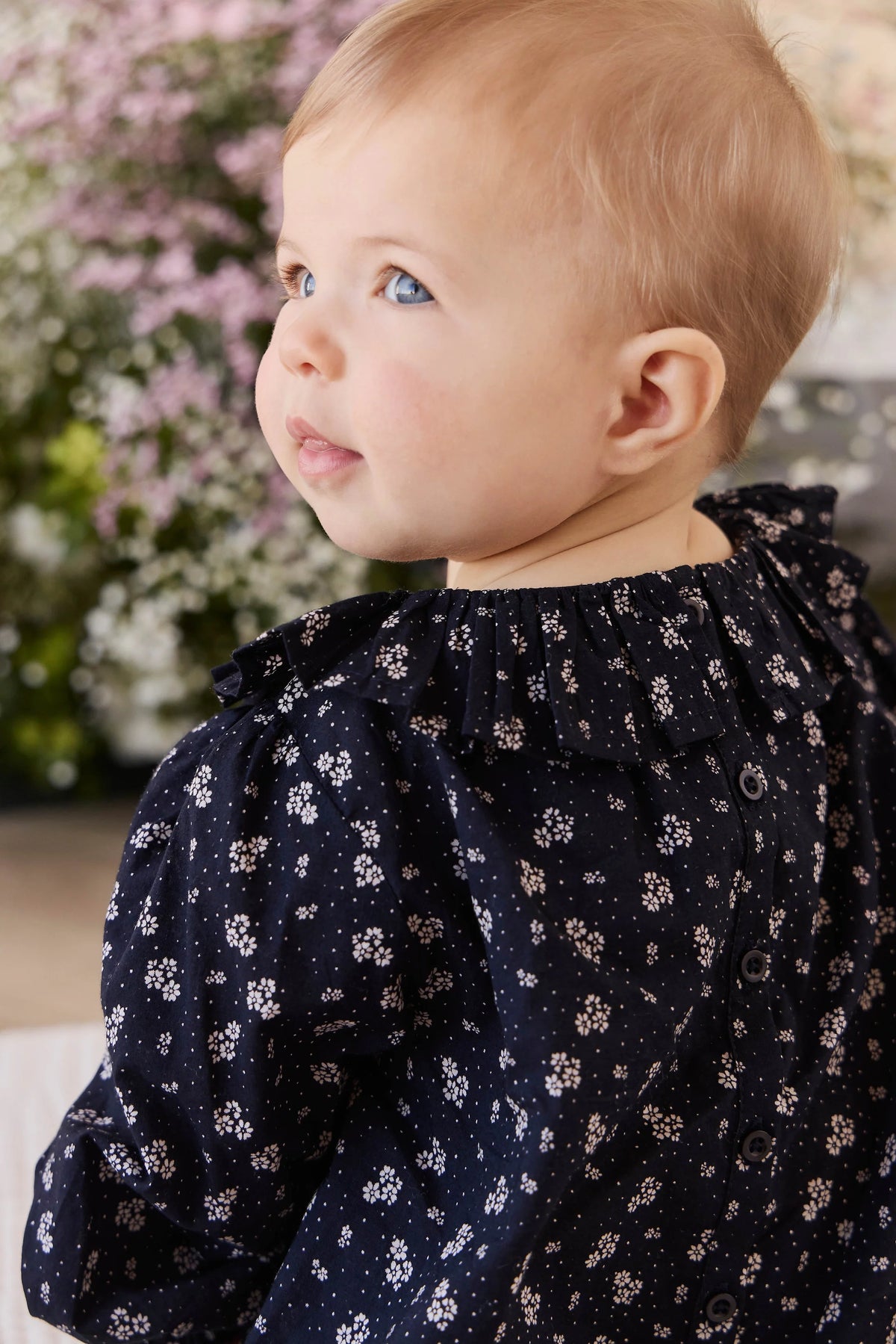Maisie Navy Top