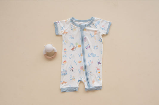 Alphabet Shortie Romper