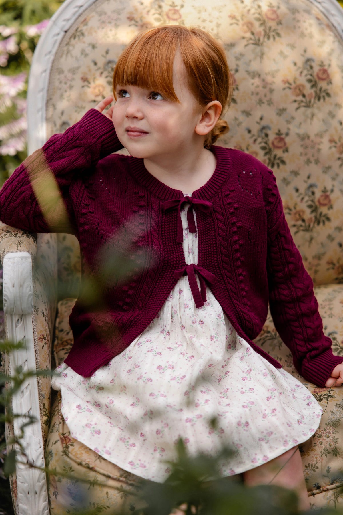 Mulberry Wood Knit Cardigan