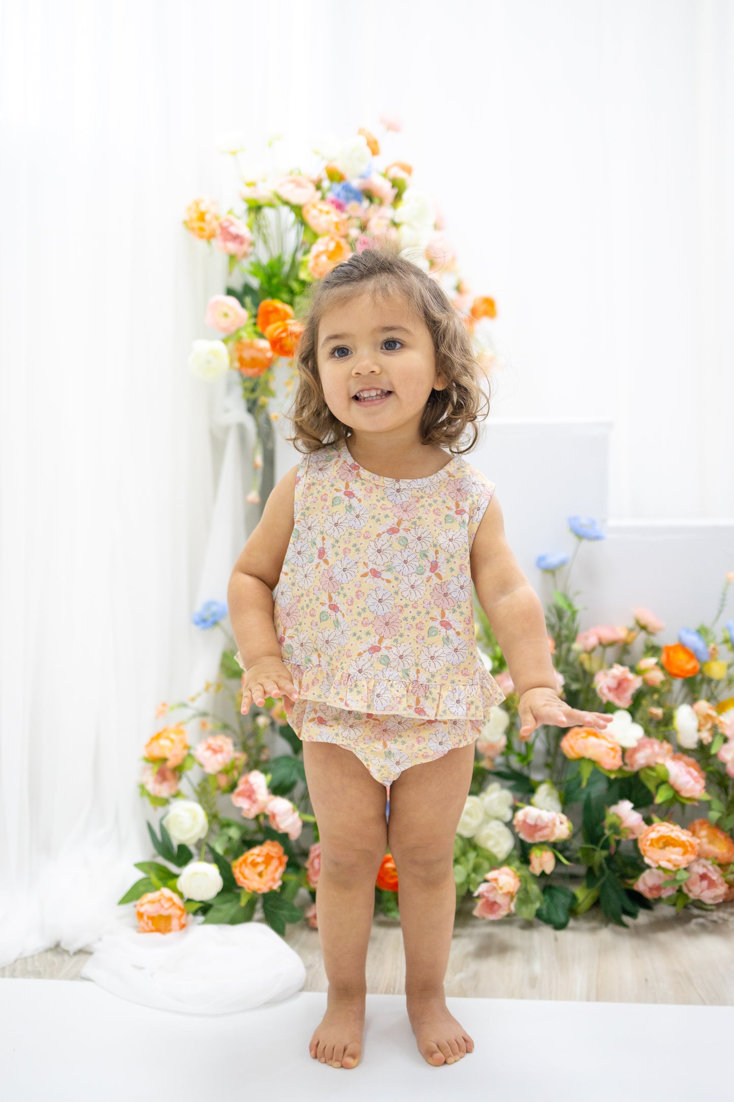 Golden Meadow Bloomer Set