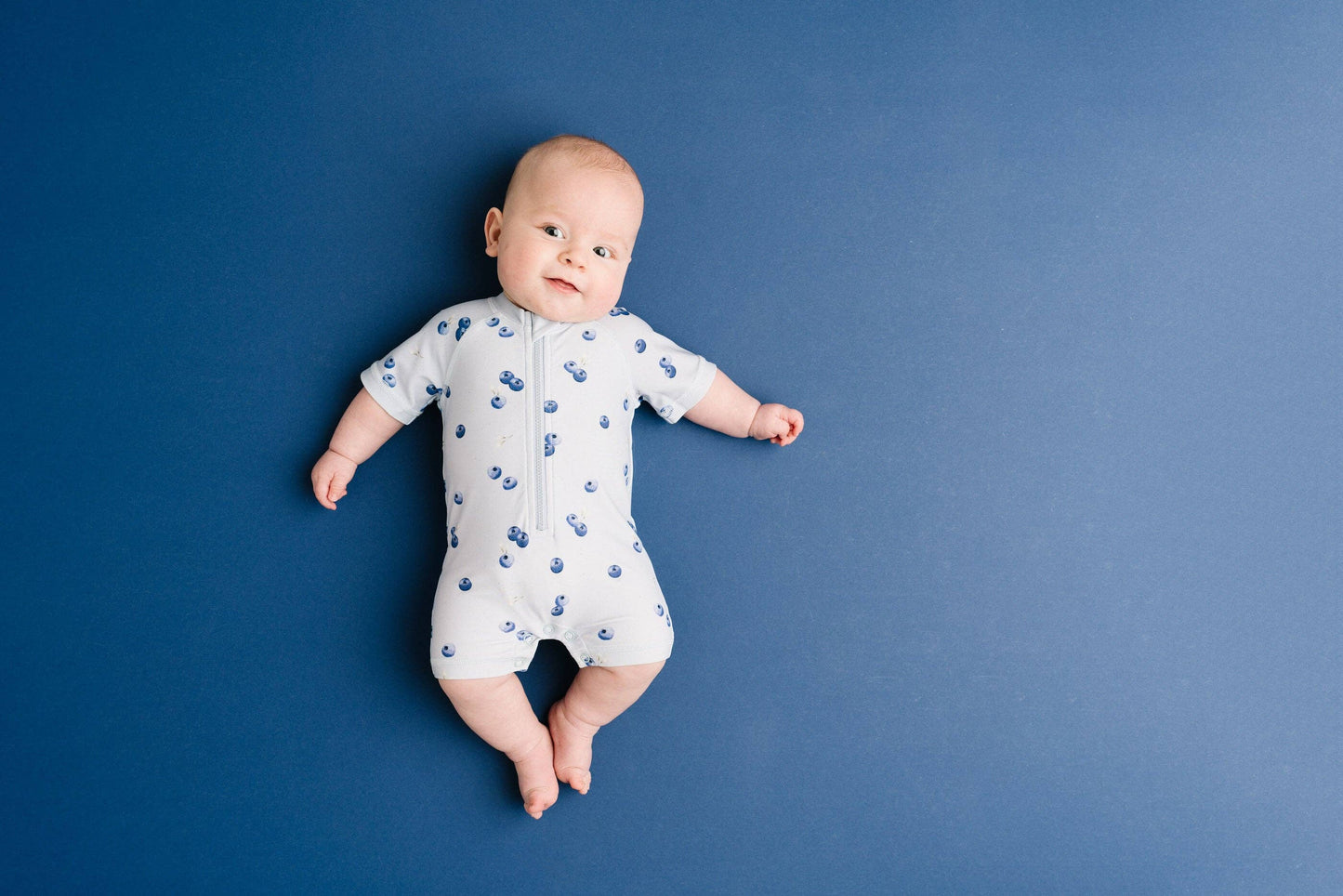 Blueberry Swim Romper