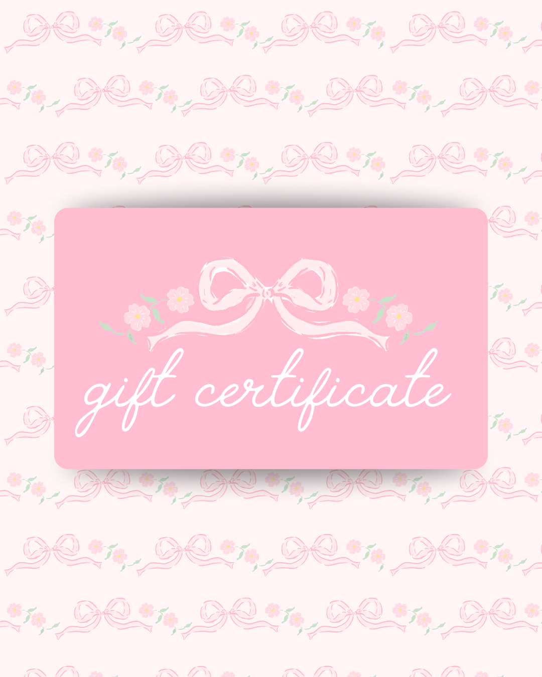 Gift Certificate