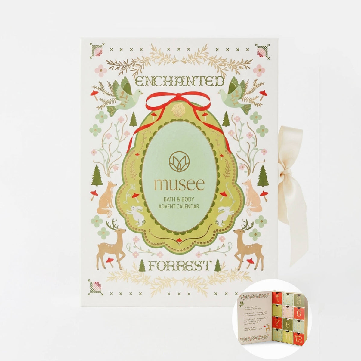 Enchanted Forest Bath & Body Advent Calendar Gift Set PP