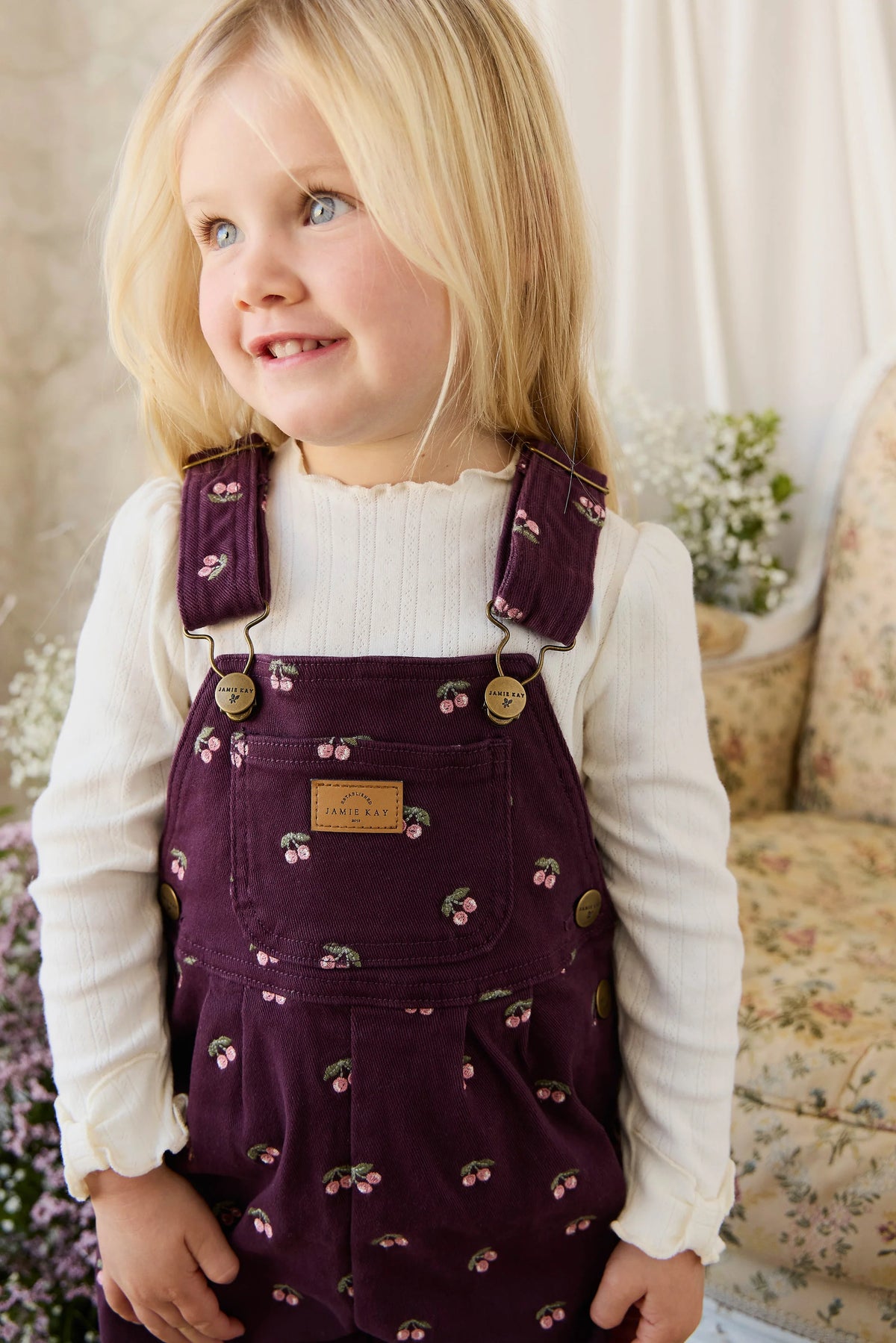 Organic Cotton Pointelle Top