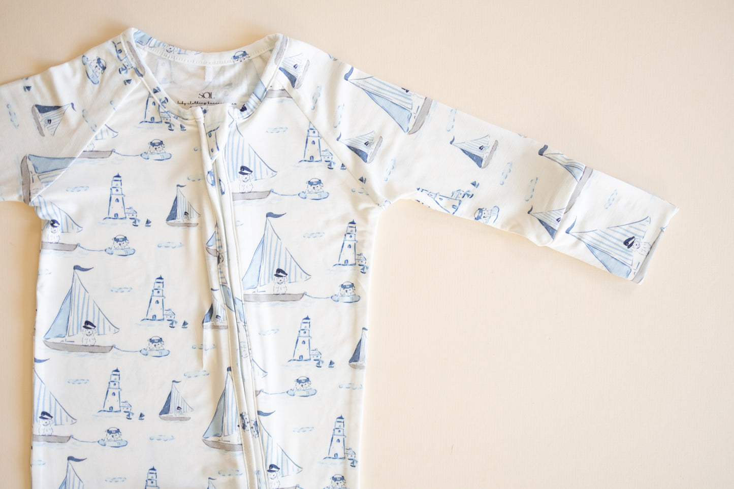 Pups Ahoy! Bamboo Romper