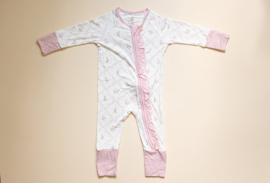 Vintage Rose Bamboo Romper