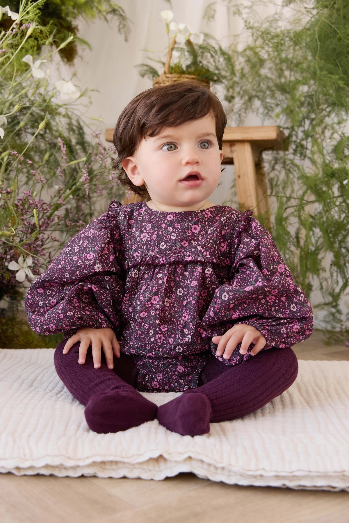 Plum Flora Bubble