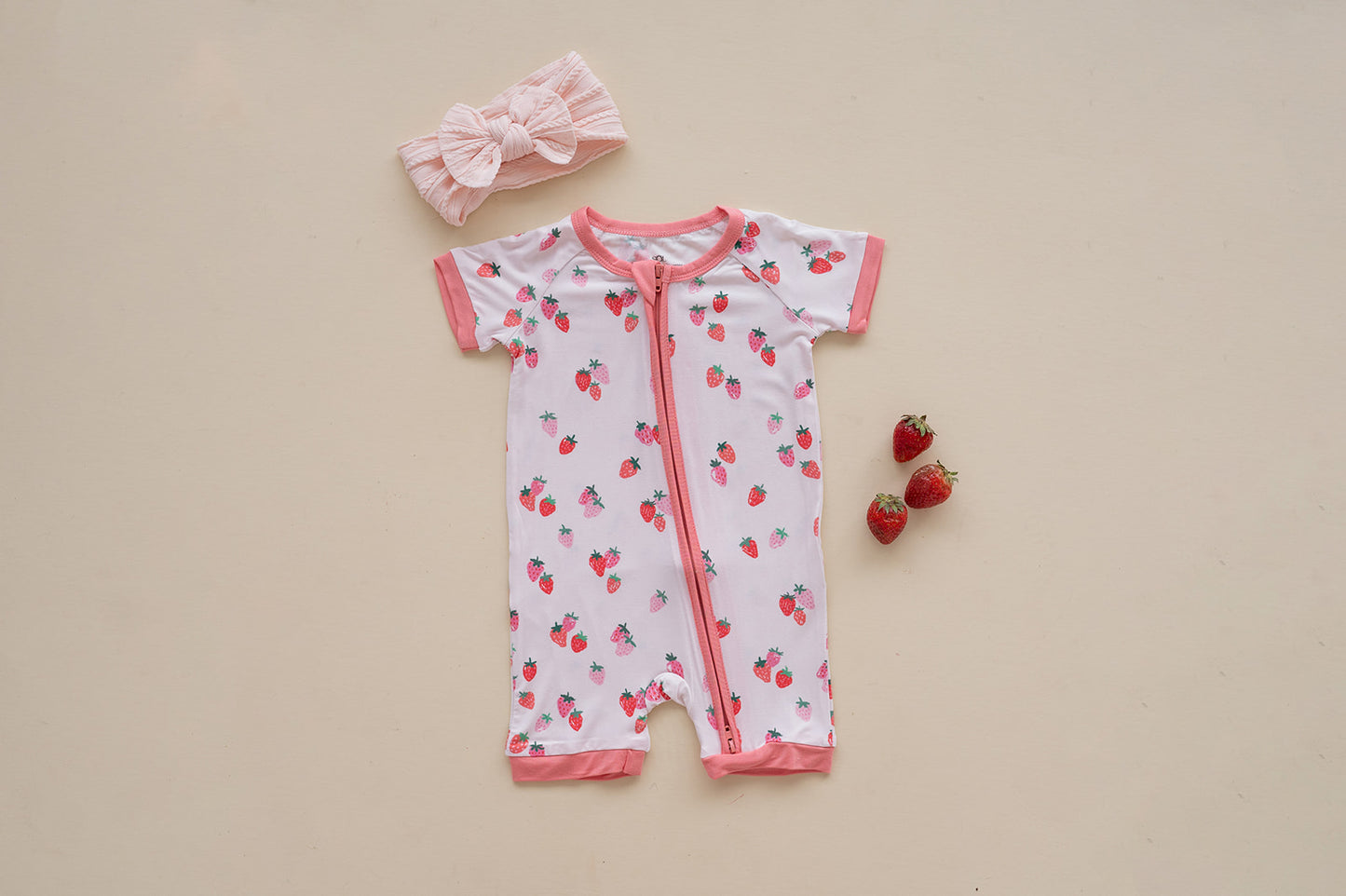 Strawberry Bamboo Shortie