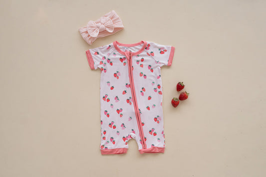Strawberry Bamboo Shortie