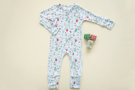 Blue Nutcracker Bamboo Pj