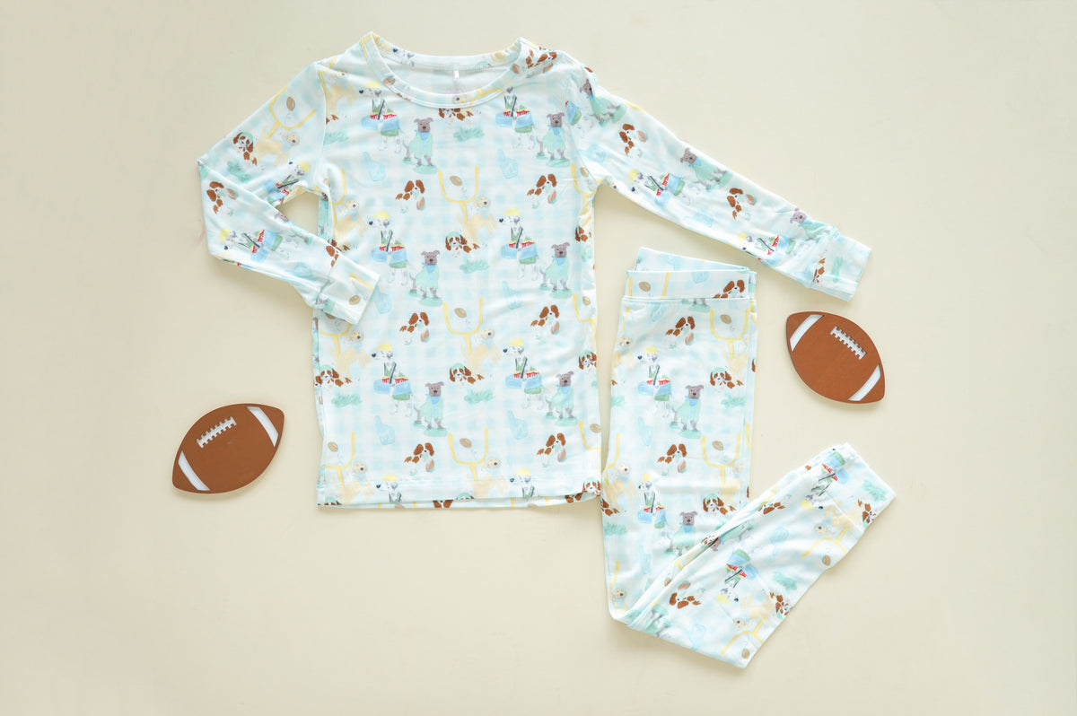 Puppy Kick-Off Bamboo Pj