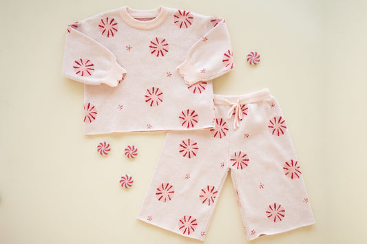 Peppermint Knit Set