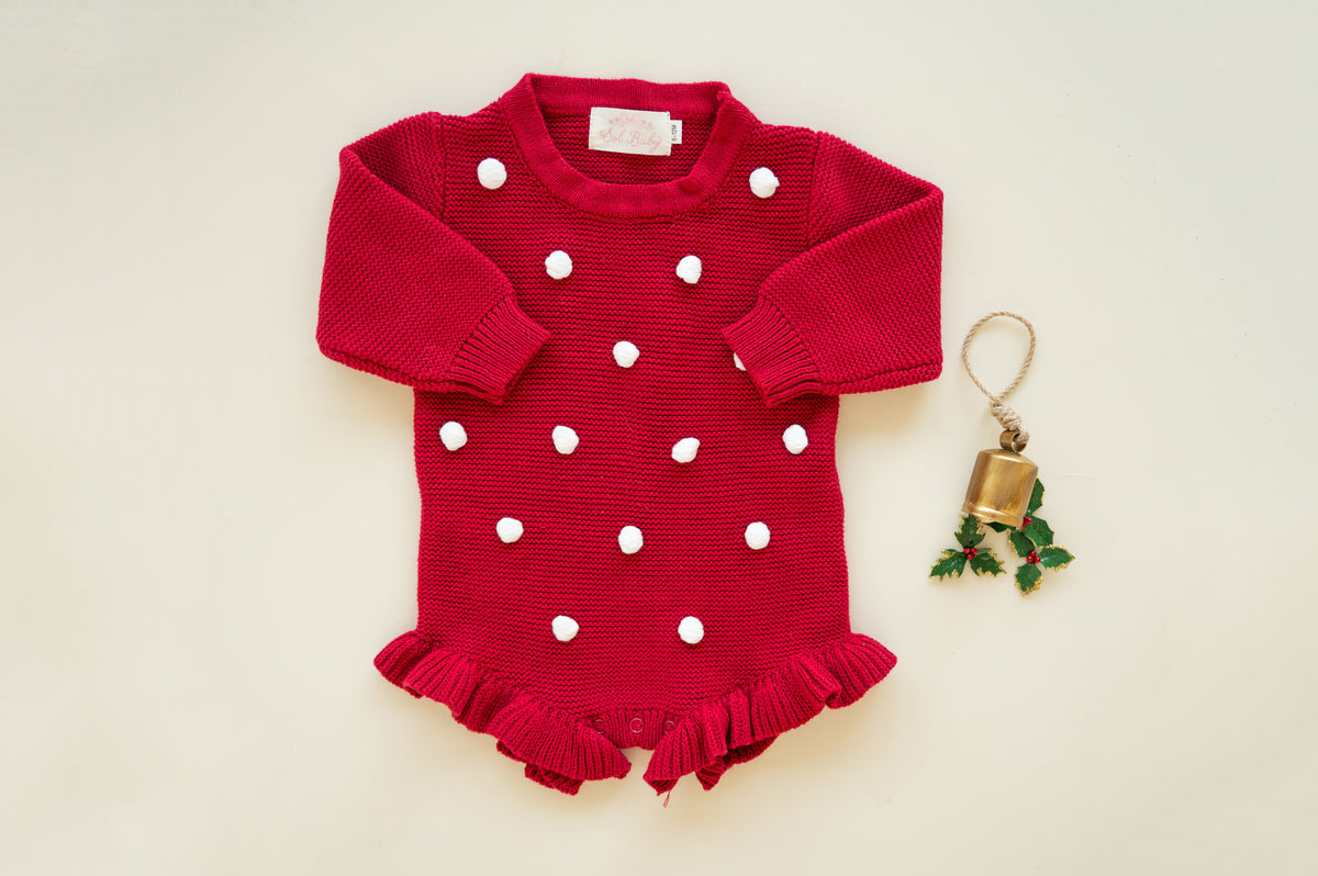 Holiday Pom Knit