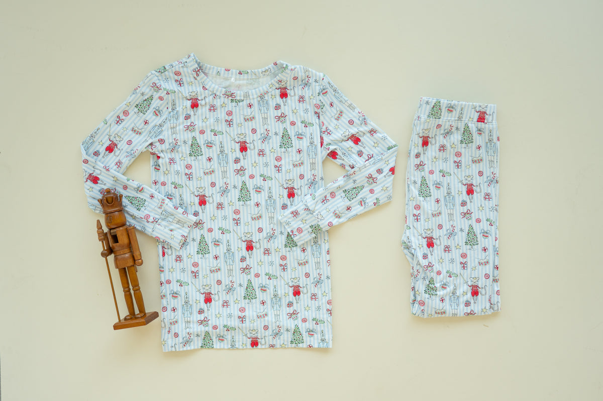 Blue Nutcracker Bamboo Pj