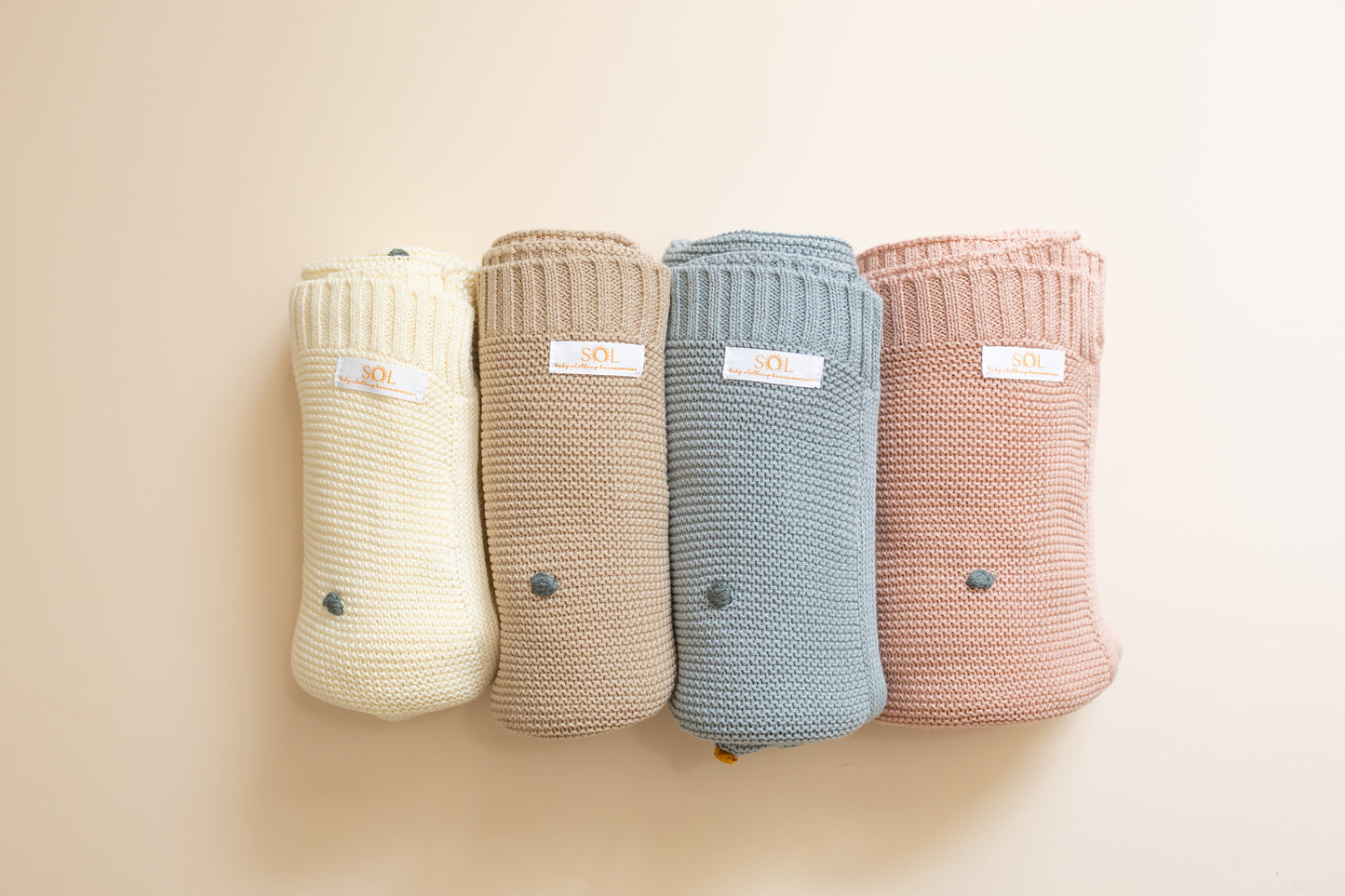 Knit Stroller Blanket