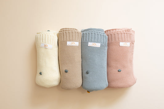 Knit Stroller Blanket