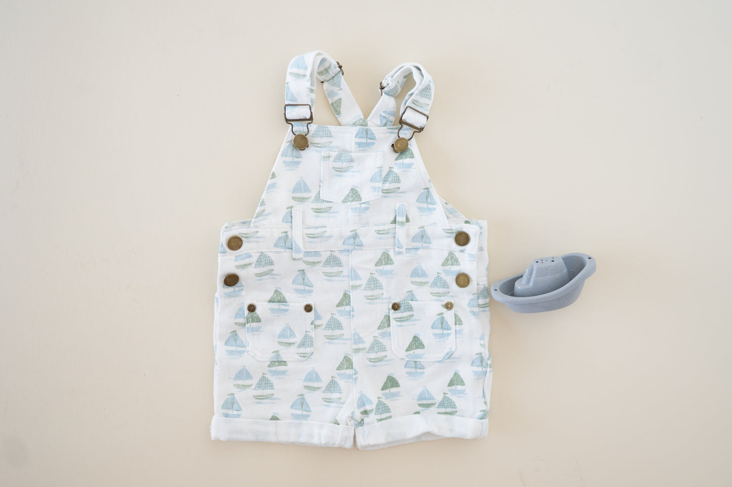 Sailboat Denim Overall