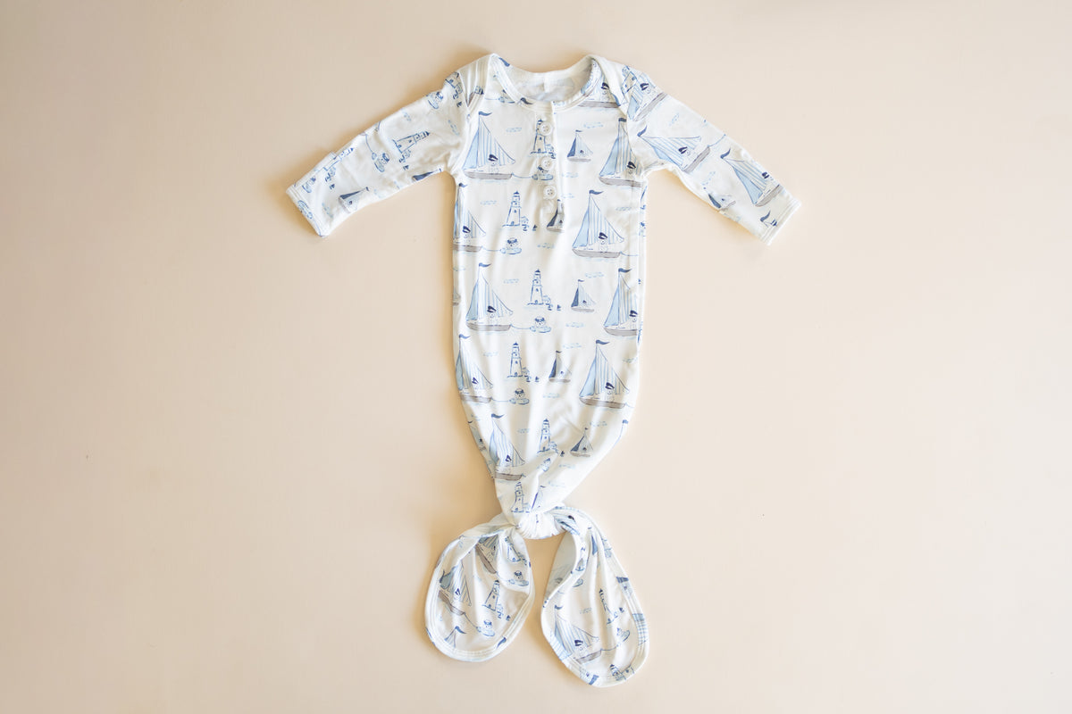 Pups Ahoy! Newborn Gown